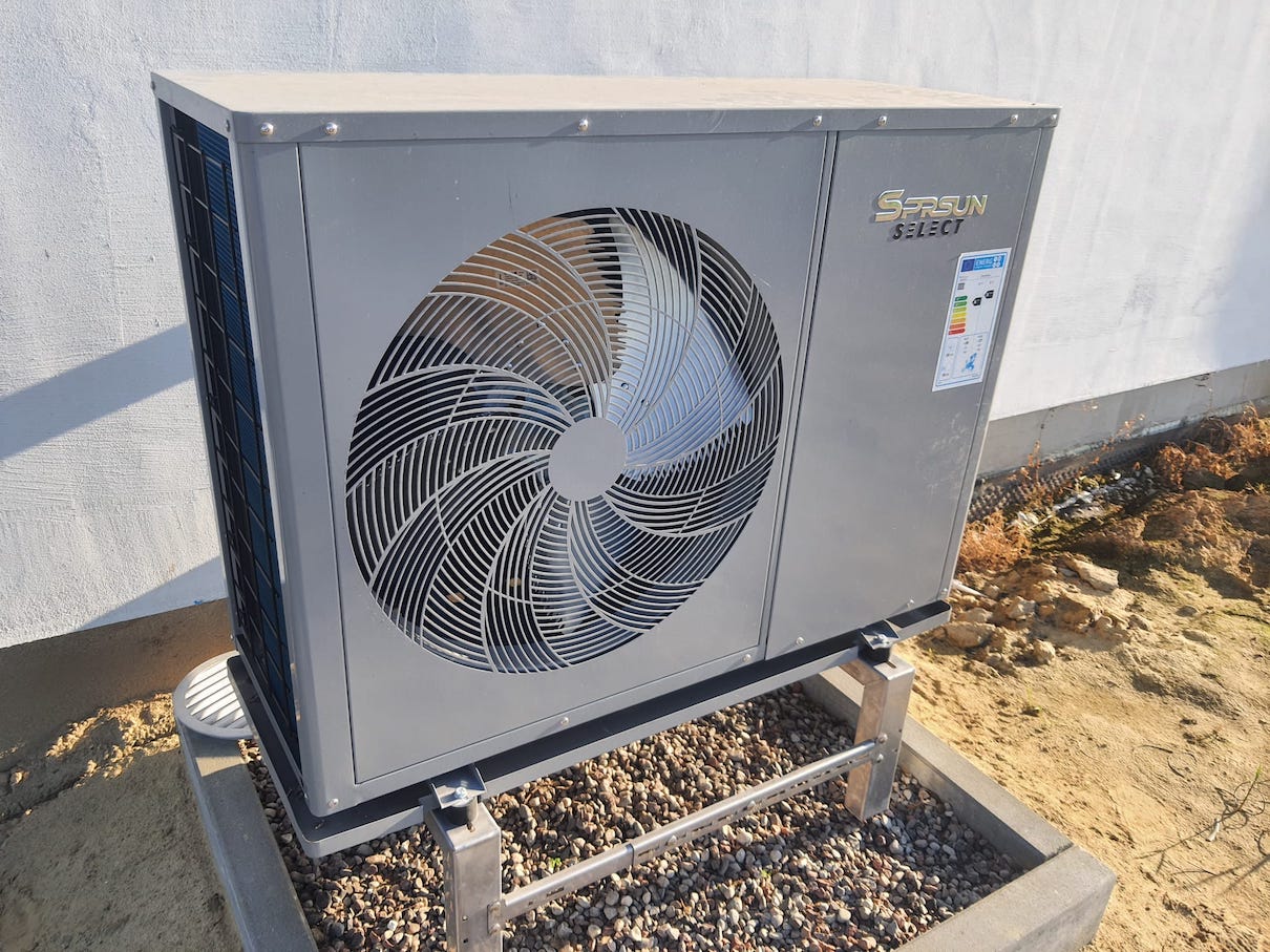 Pompy ciepła powietrze/woda typu split